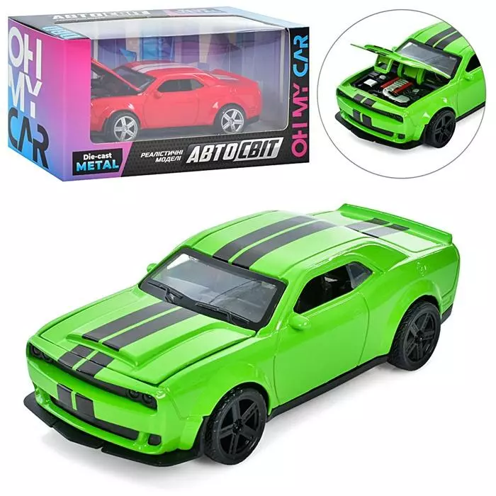 Машина метал. Dodge Challenger AS-2909 оптом